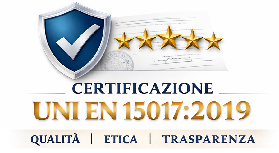 Certificazione UNI EN 15017-2019